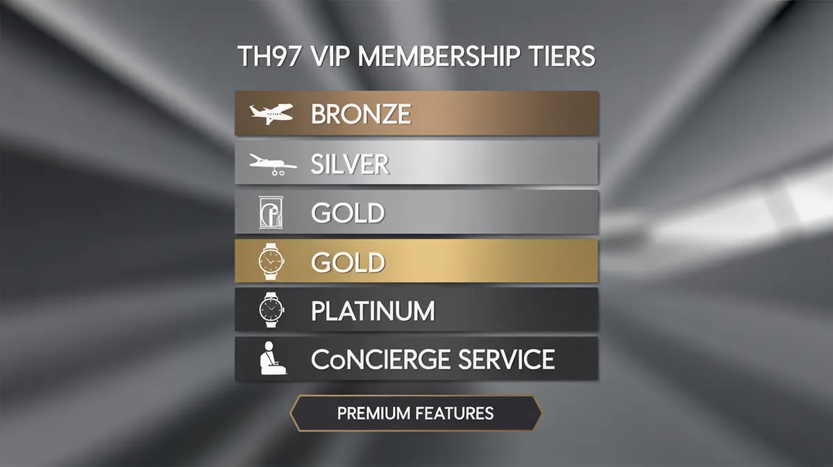 th97 VIP ระดับสมาชิกและสิทธิประโยชน์