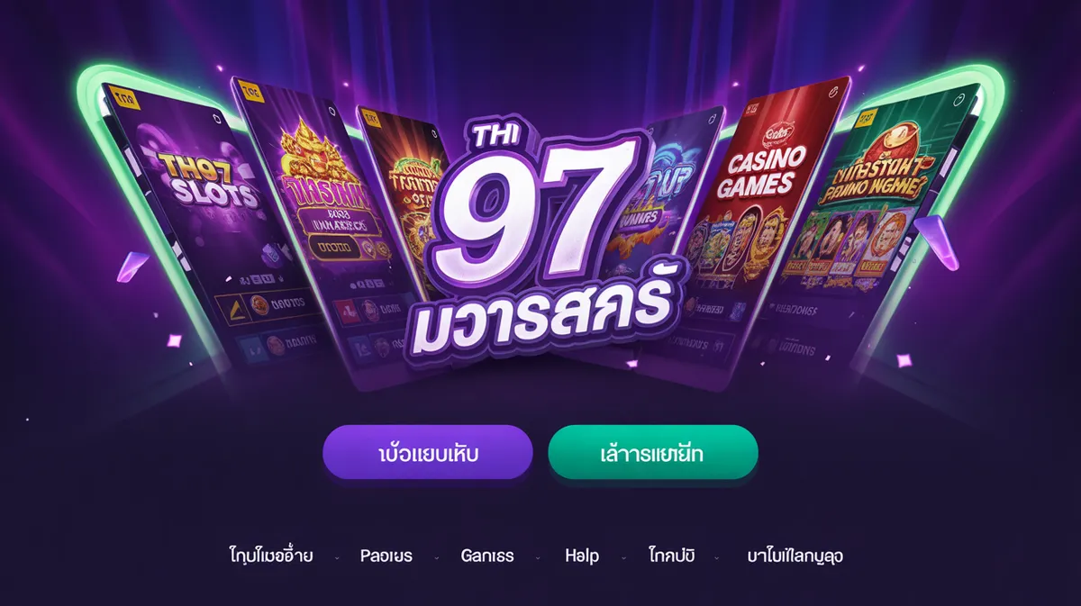 th97 เว็บตรงสล็อตคาสิโนออนไลน์หน้าแรก